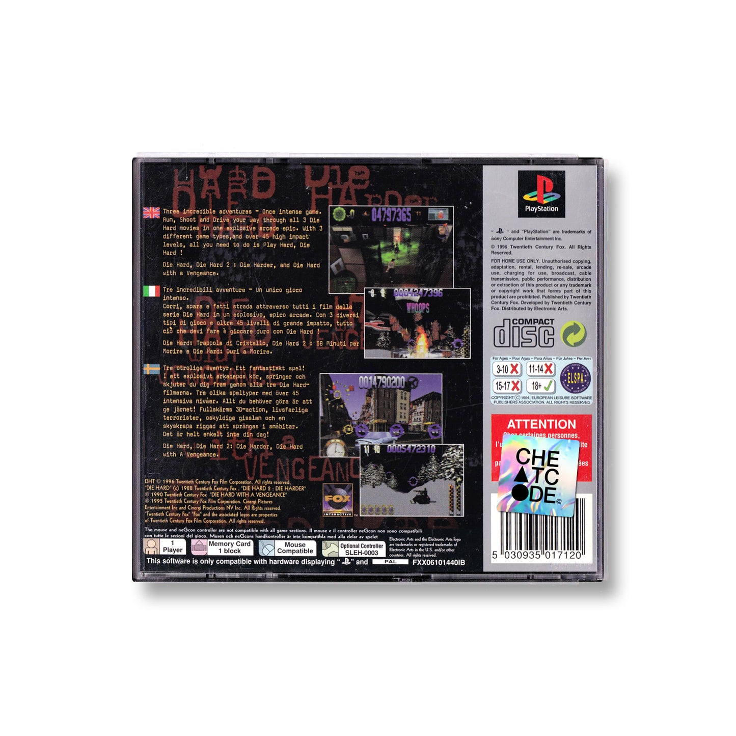 Die Hard Trilogy Platinum Edition