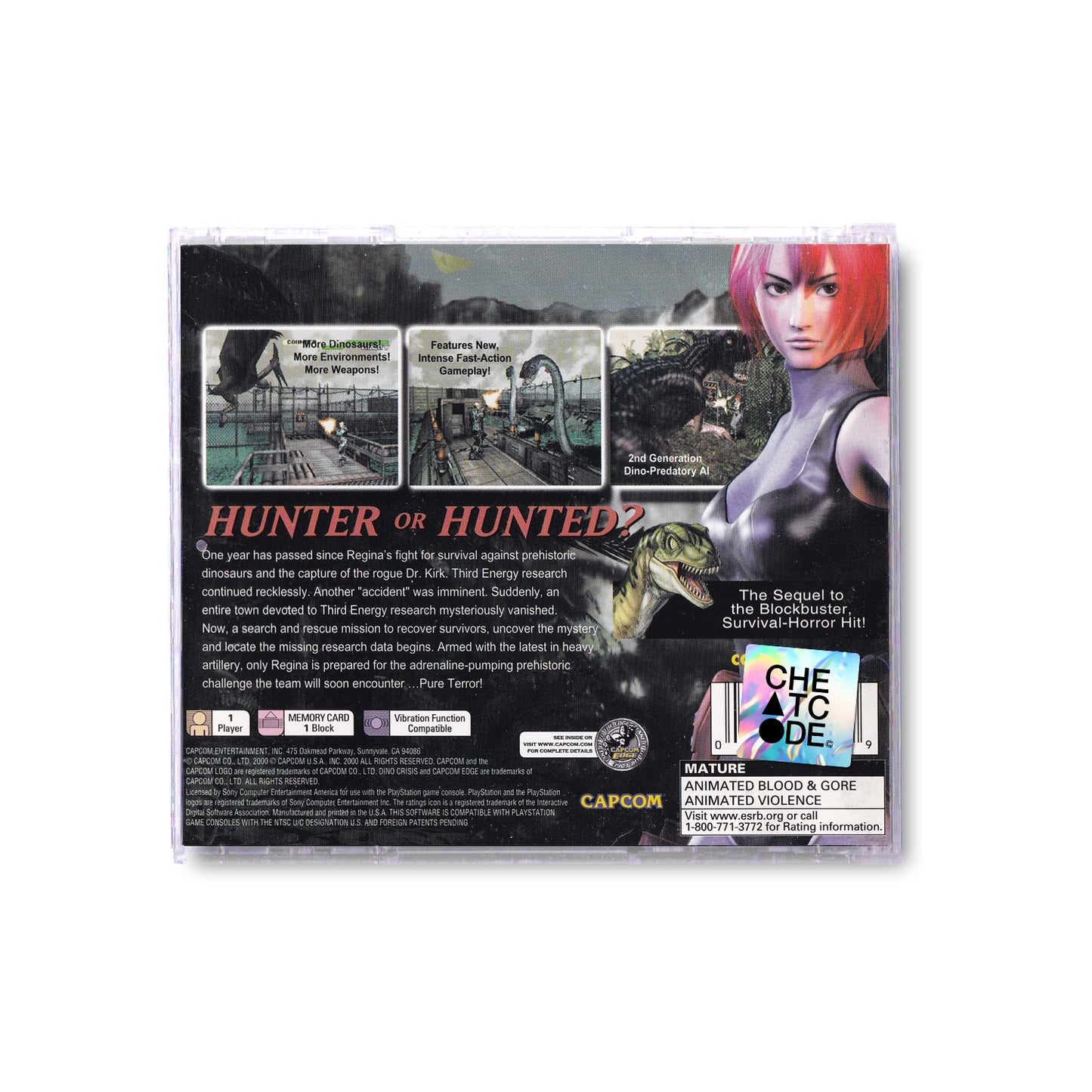 Dino Crisis 2 NTSC U/C