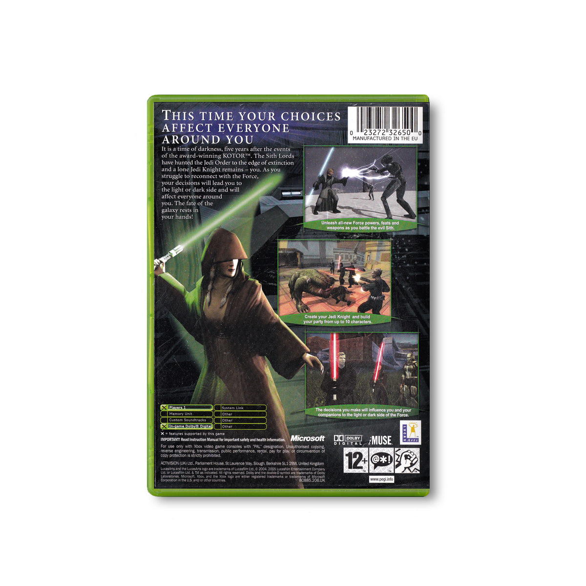 Star Wars Knight of the Old Republic II: The Sith Lords