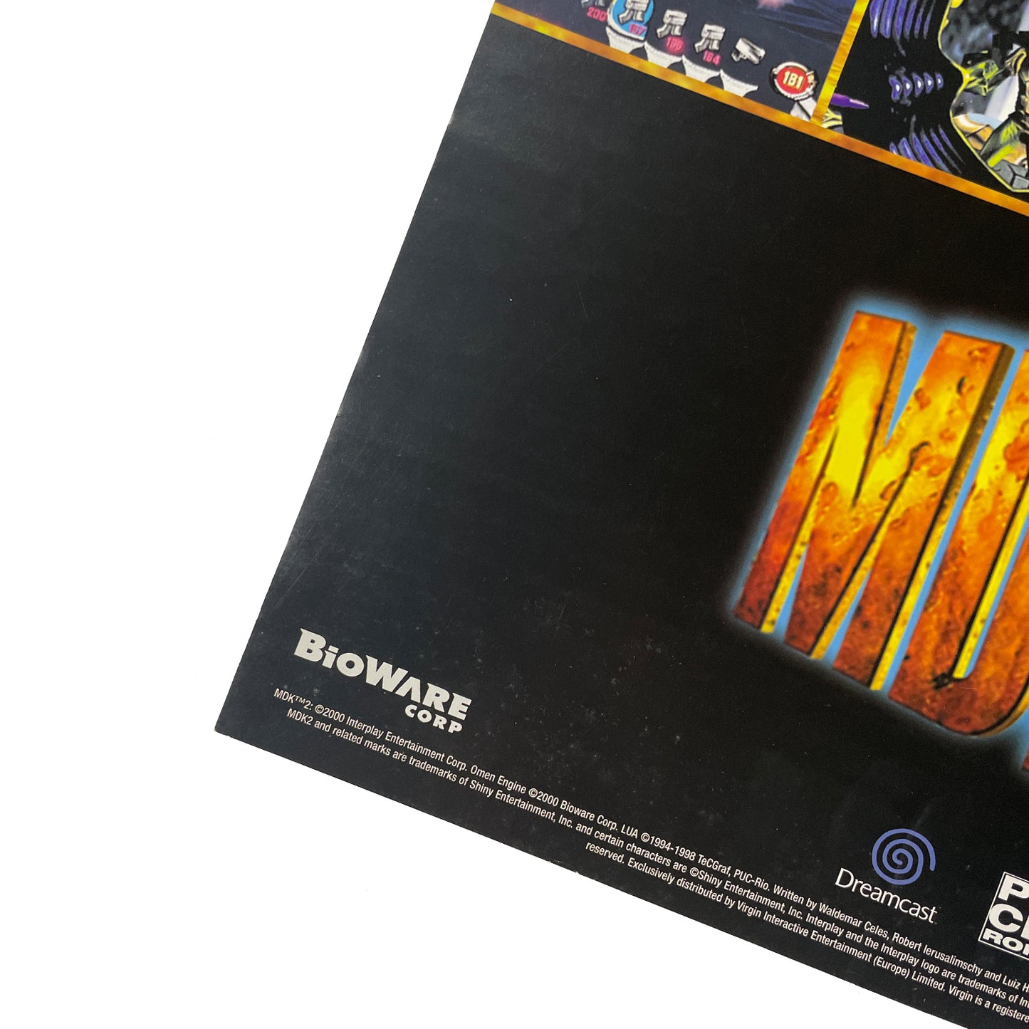 Official MDK 2 2000 Promotional Poster 59cm x 42cm