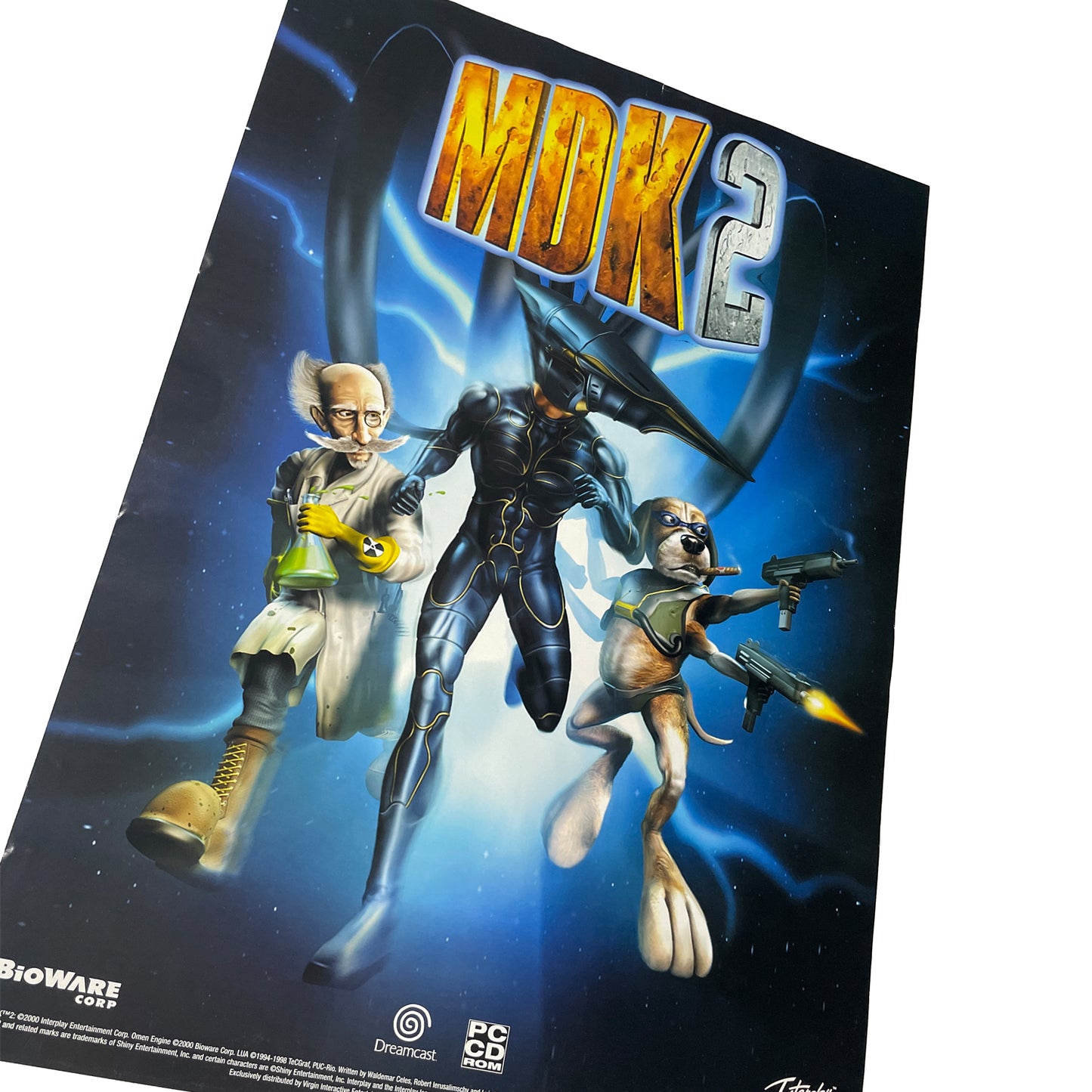 Official MDK 2 2000 Promotional Poster 59cm x 42cm