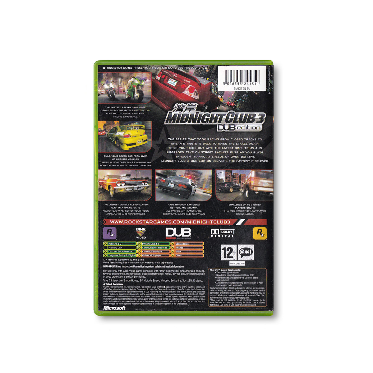 Midnight Club 3 Dub Edition