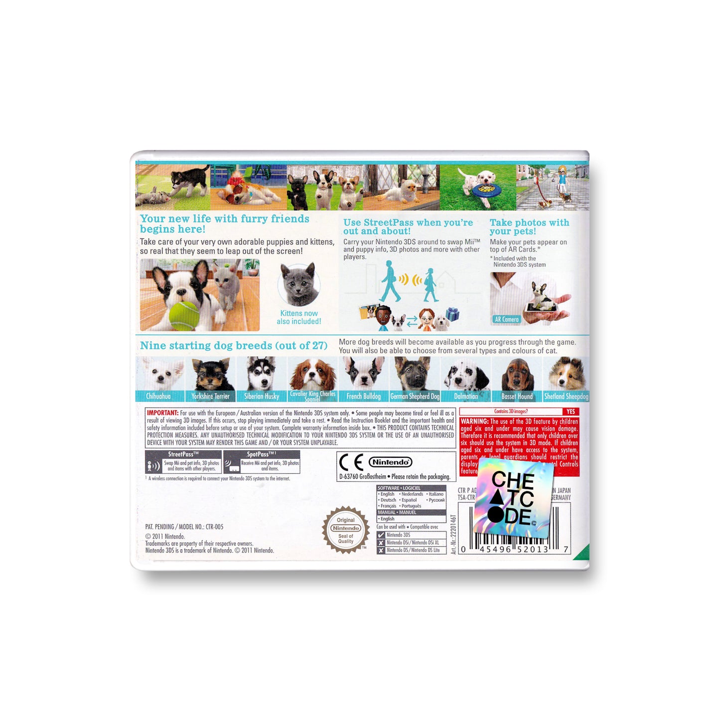 Nintendogs & Cats Frencg Bulldog
