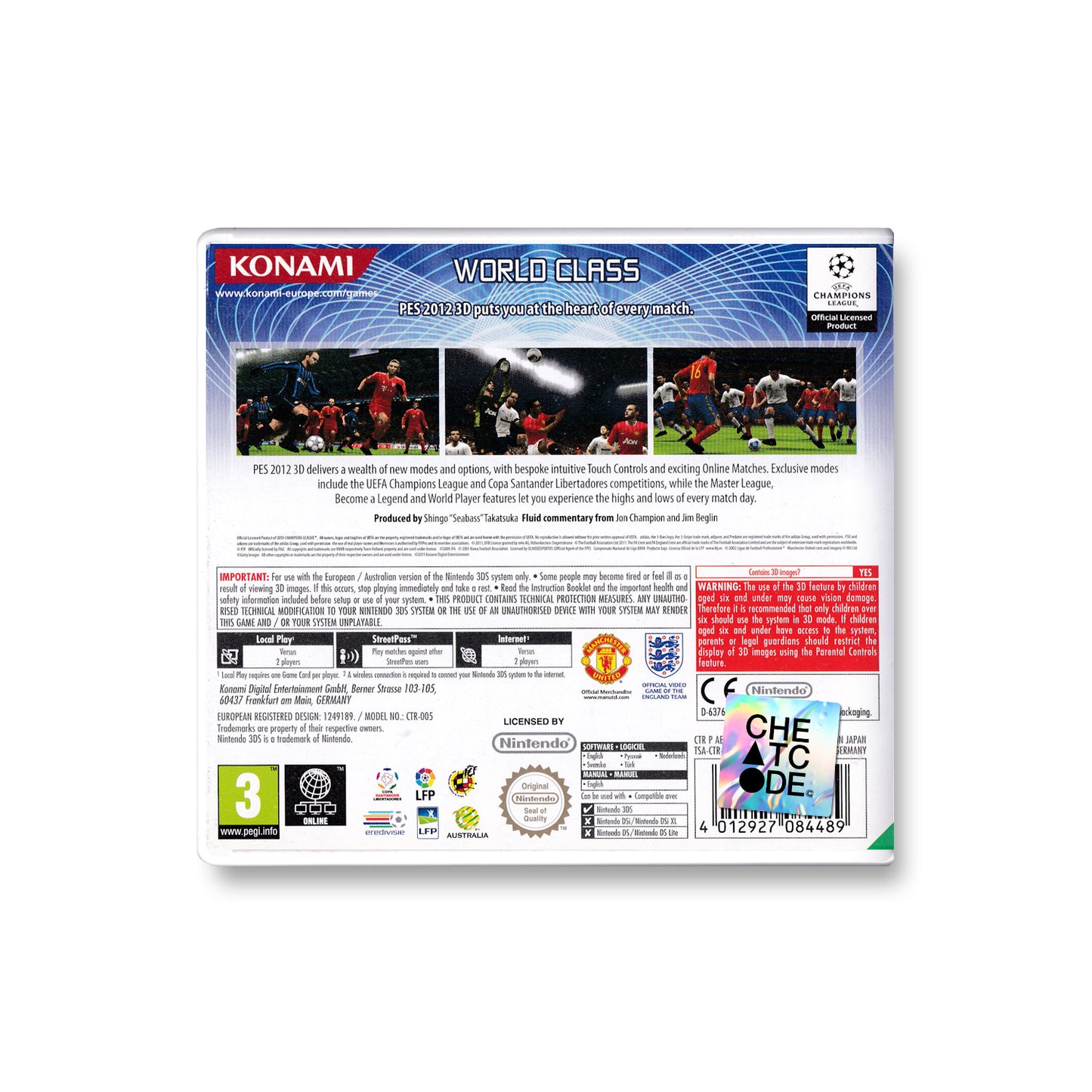 Prop Evolution Soccer 2012