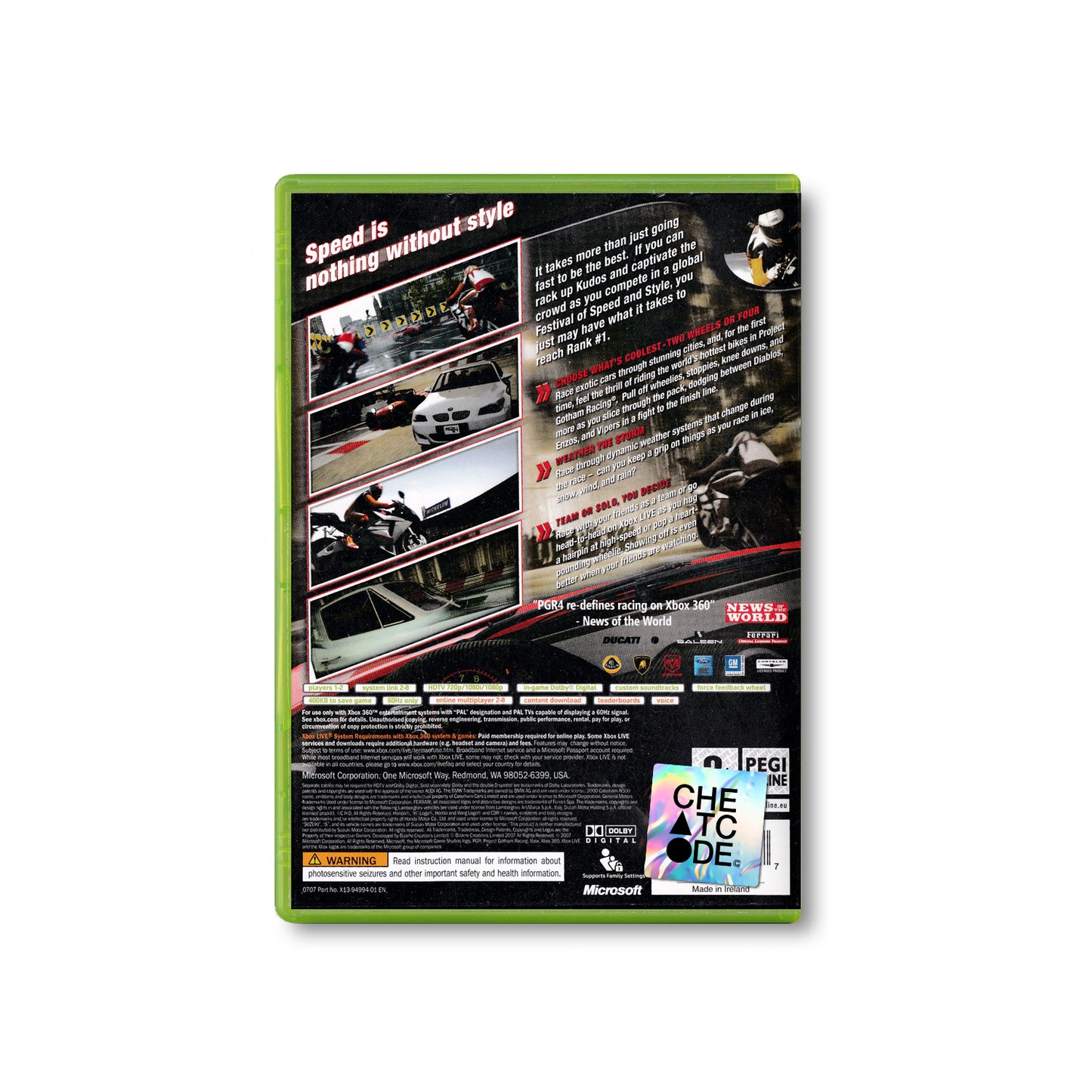 Project Gotham Racing 4