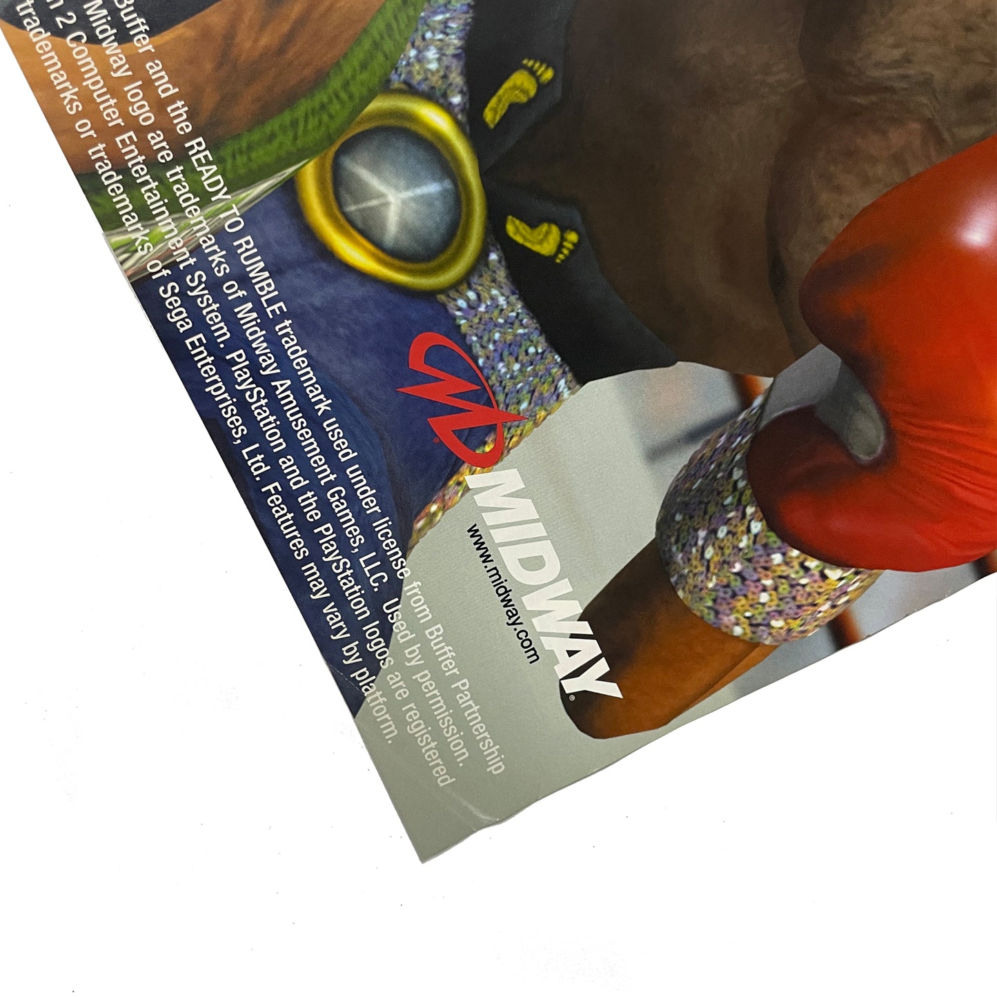 Official Ready 2 Rumble: Round 2 2000 Promotional Poster 59cm x 42cm