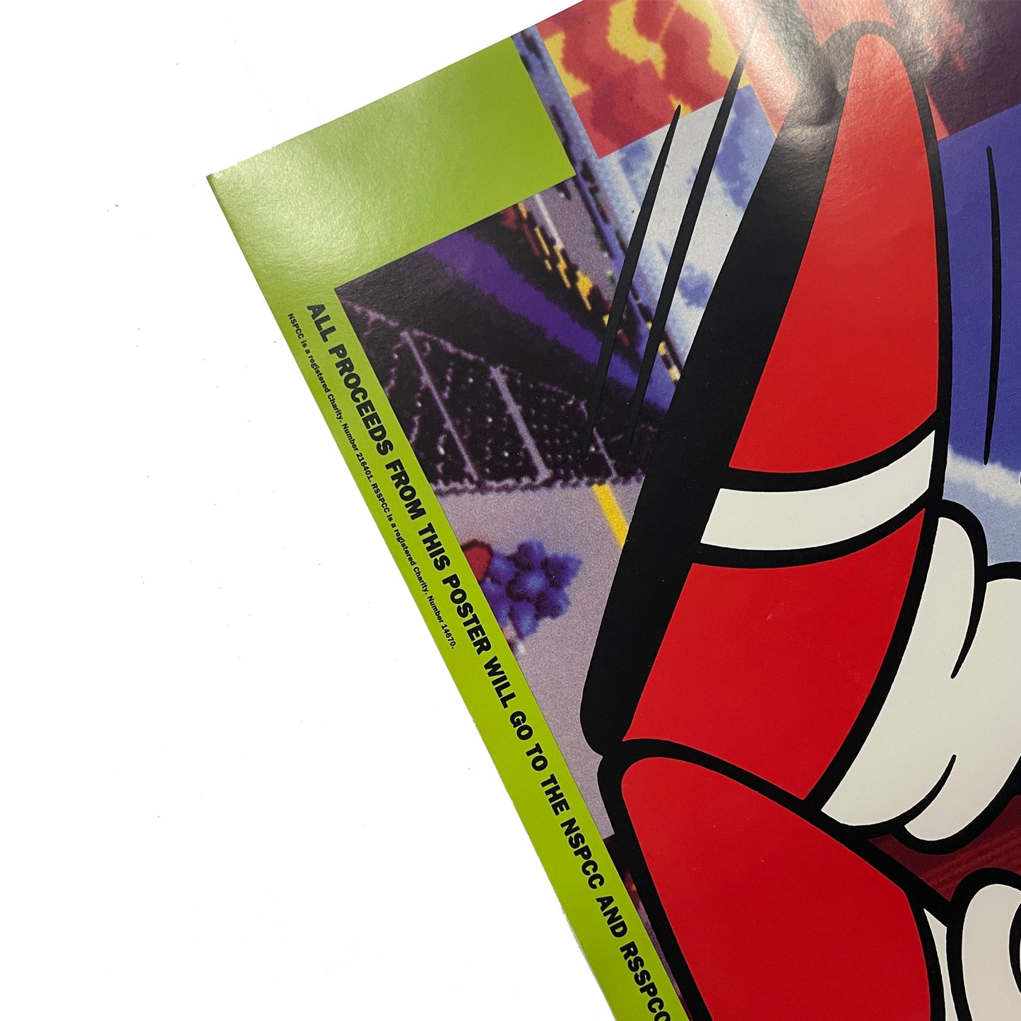 Official Sonic TSB 1993 Promotional Poster 84cm x 64cm
