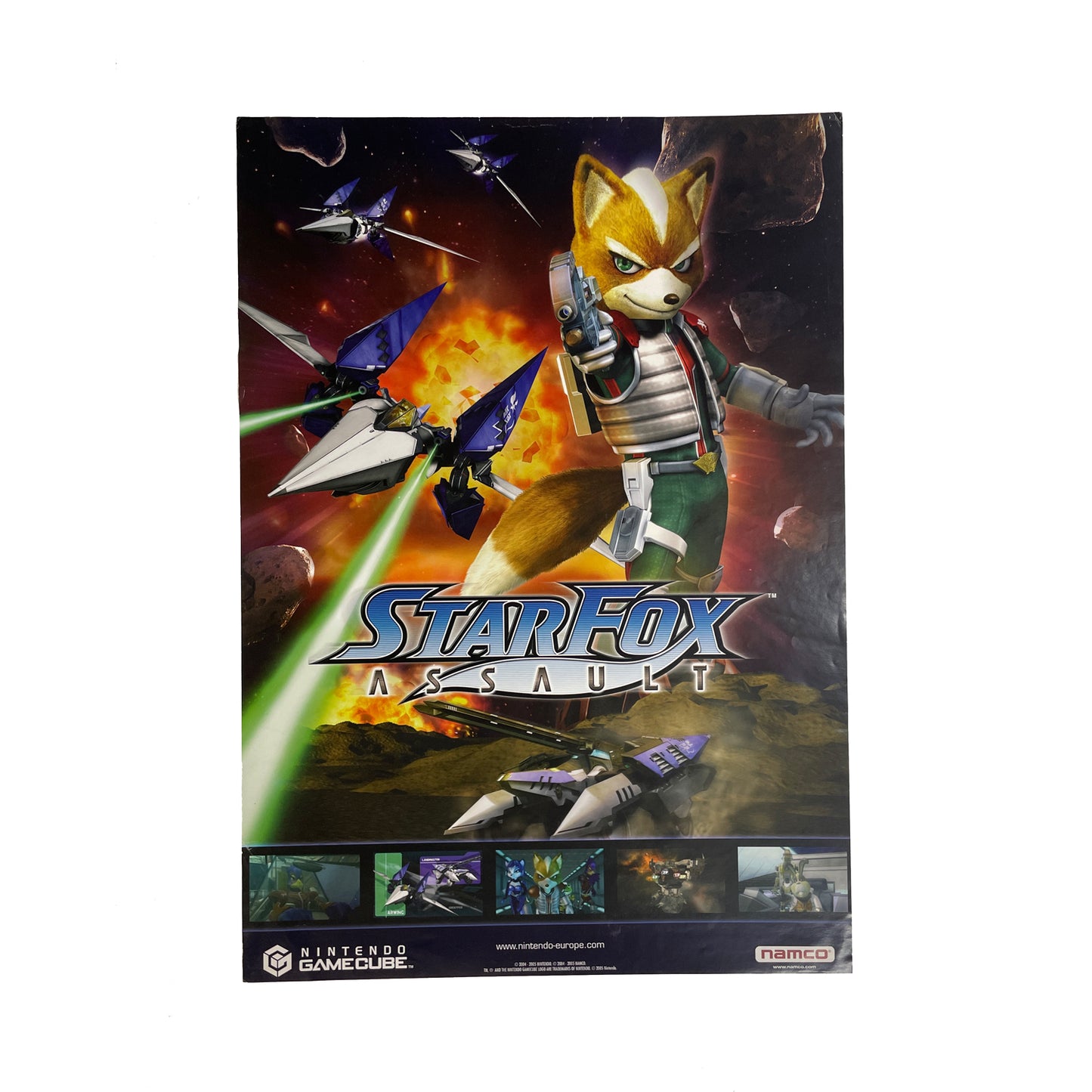 Official Starfox Assault 2005 Promotional Poster 59cm x42cm