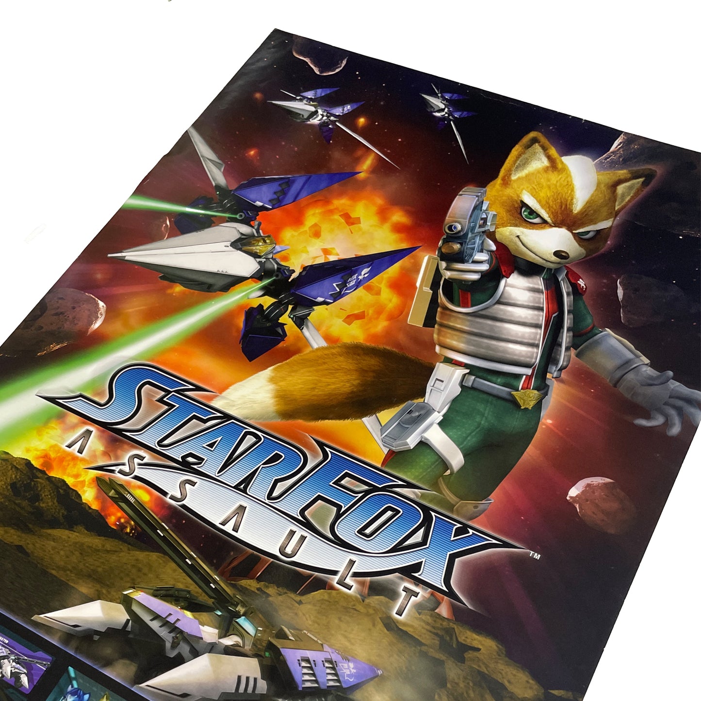 Official Starfox Assault 2005 Promotional Poster 59cm x42cm