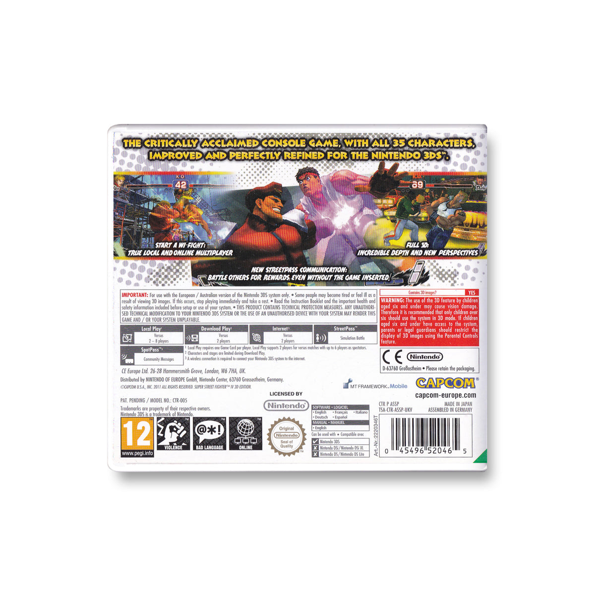 Super Street Fighter IV 3D