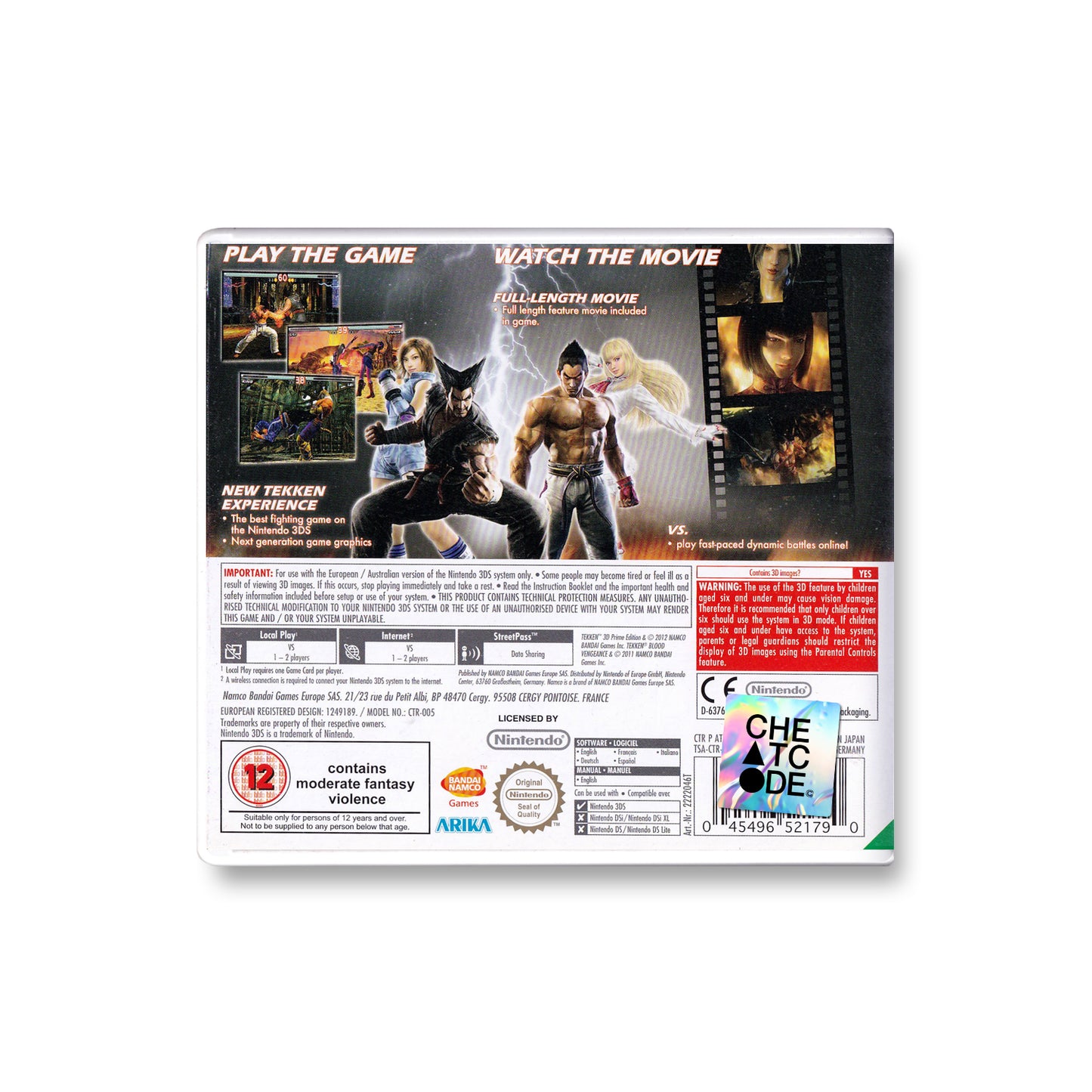 Tekken 3D Prime Edition