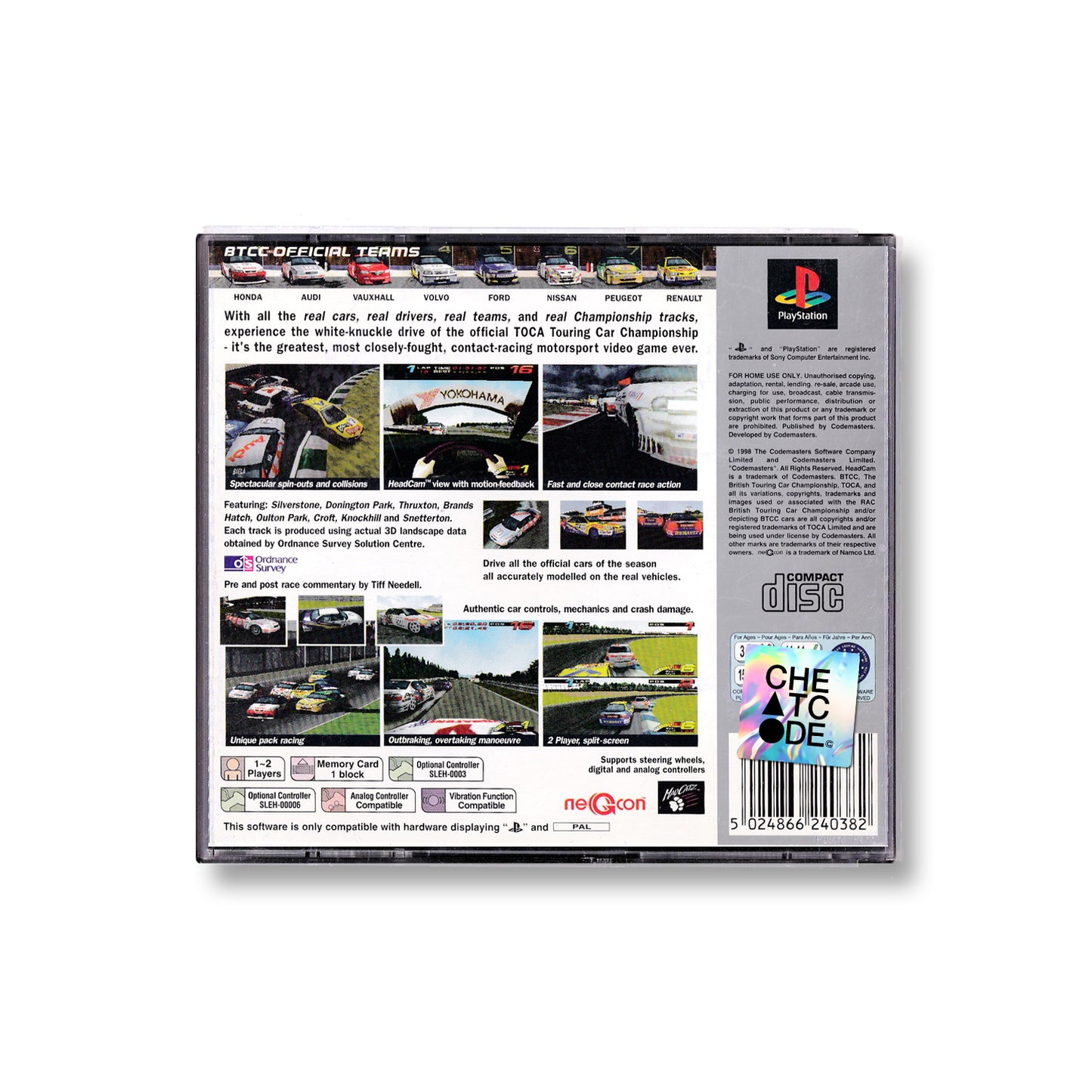 TOCA Touring Car Championship Platinum Edition