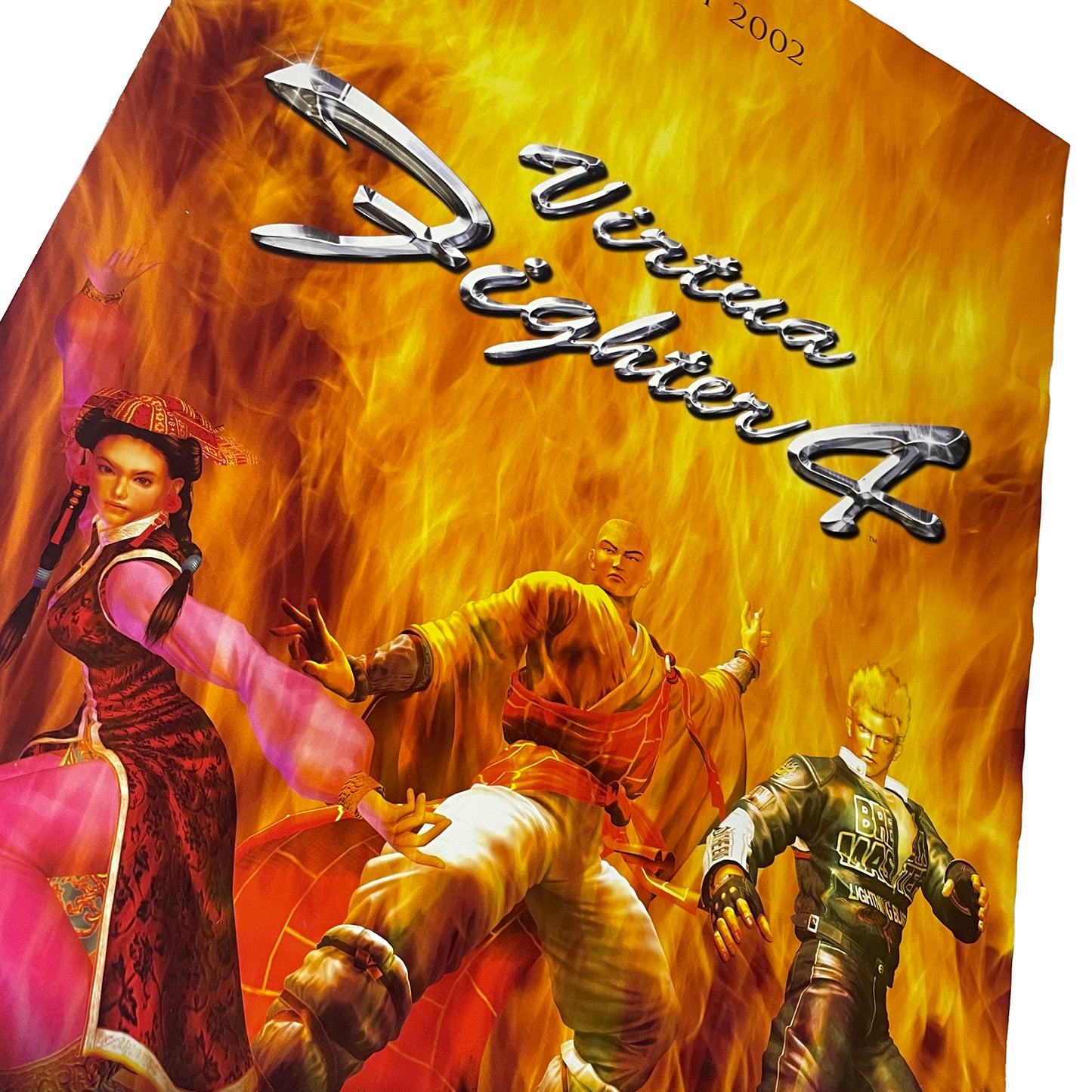 Official Virtua Fighter 4 2001 Promotional Poster 59cm x 42cm