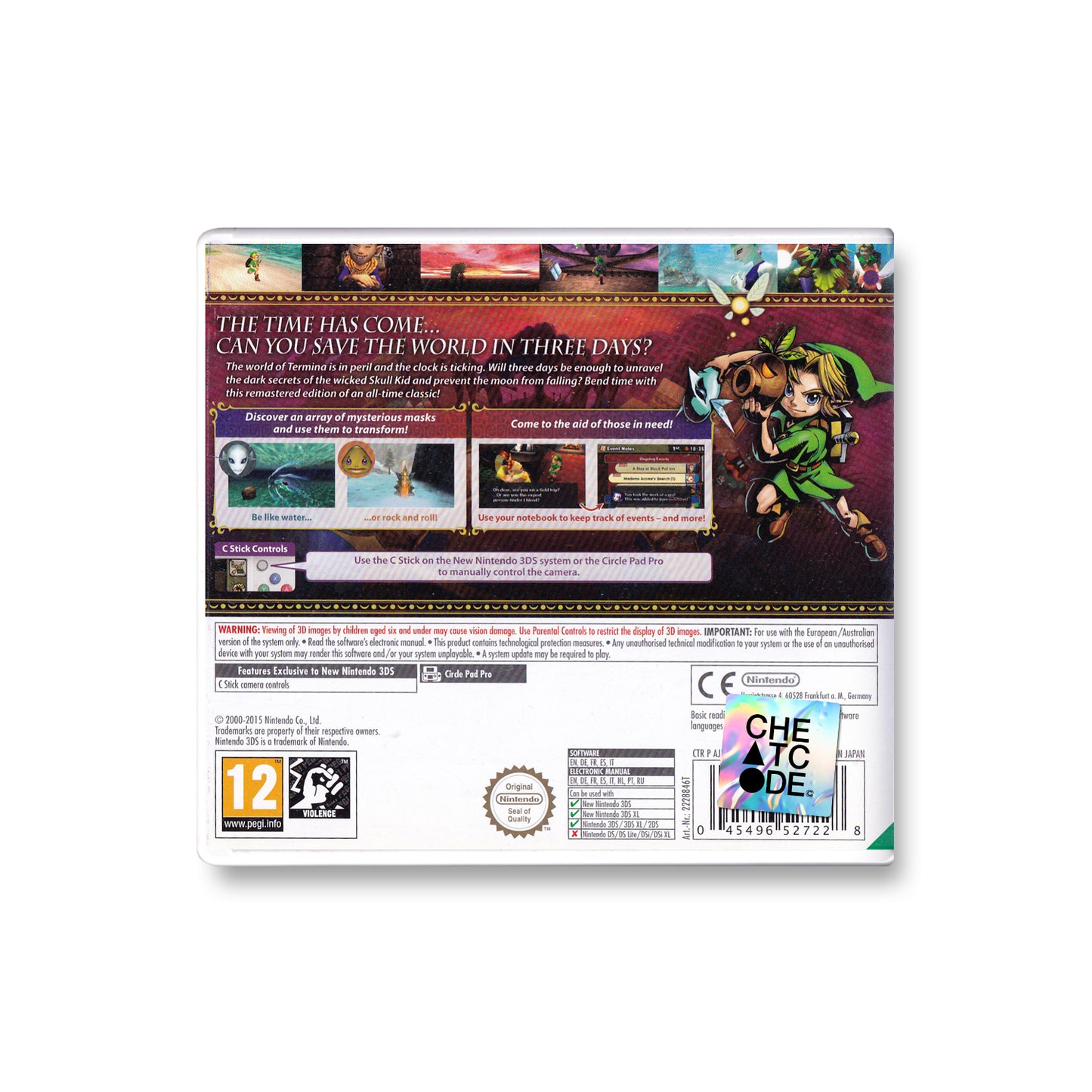 Legend of Zelda: Majora's Mask 3D