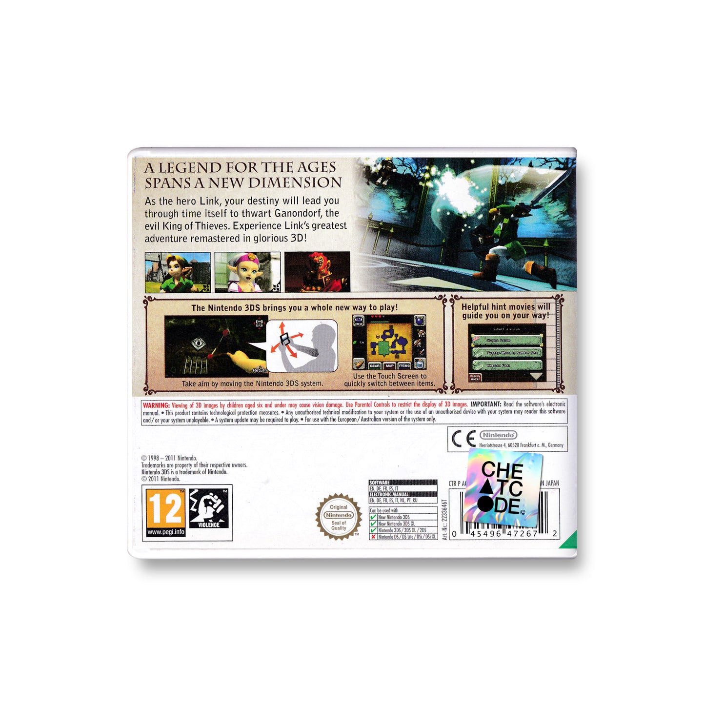 Legend of Zelda: Ocarina of Time 3D (Nintendo Selects)