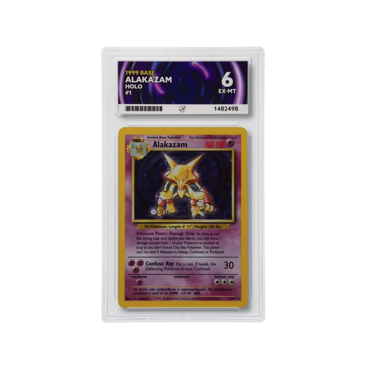Alakazam - Base - 1/102 - Holo - 1999 ACE 6