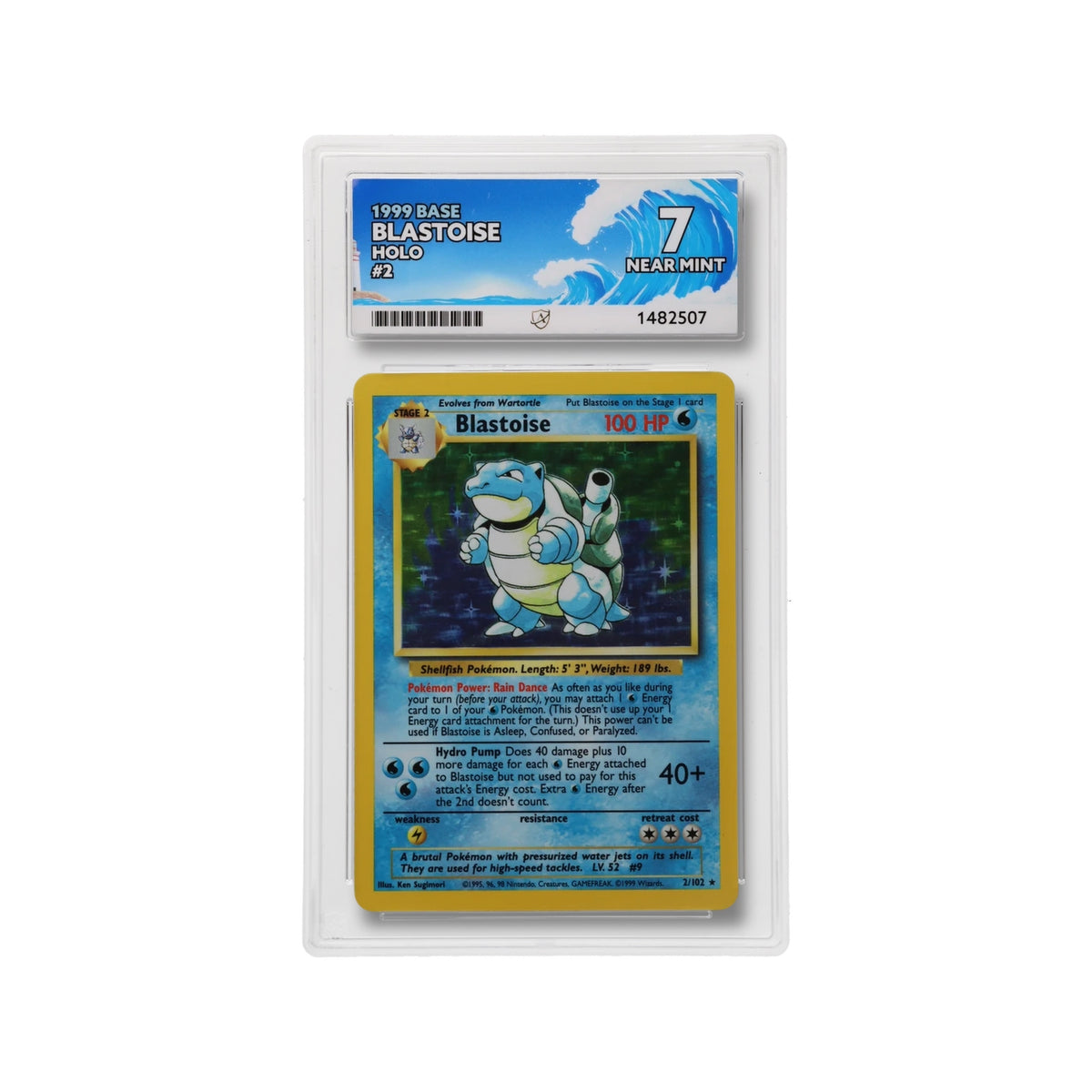 Blastoise - Base - 2/102 - Holo - 1999 ACE 7
