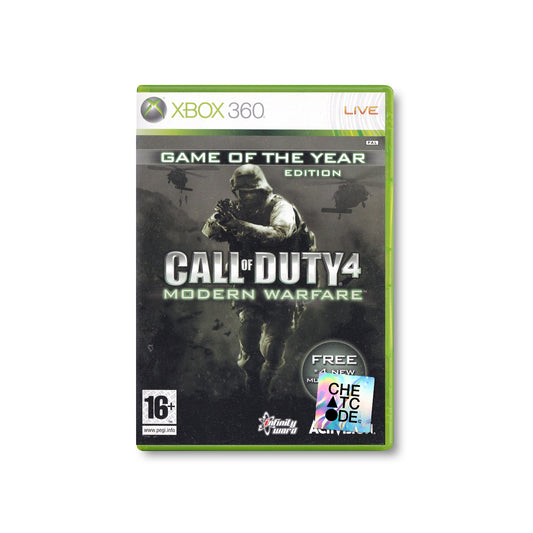 Call of Duty 4: Modern Warfare - Game of the Year Edition
