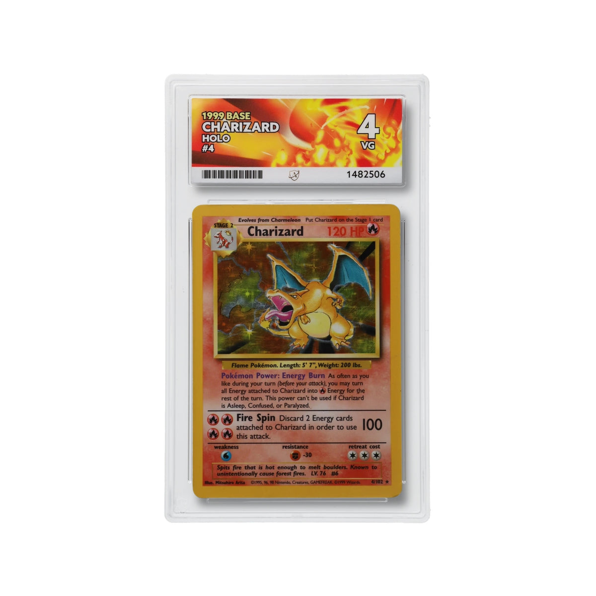 Charizard - Base - 4/102 - Holo - 1999 ACE 4