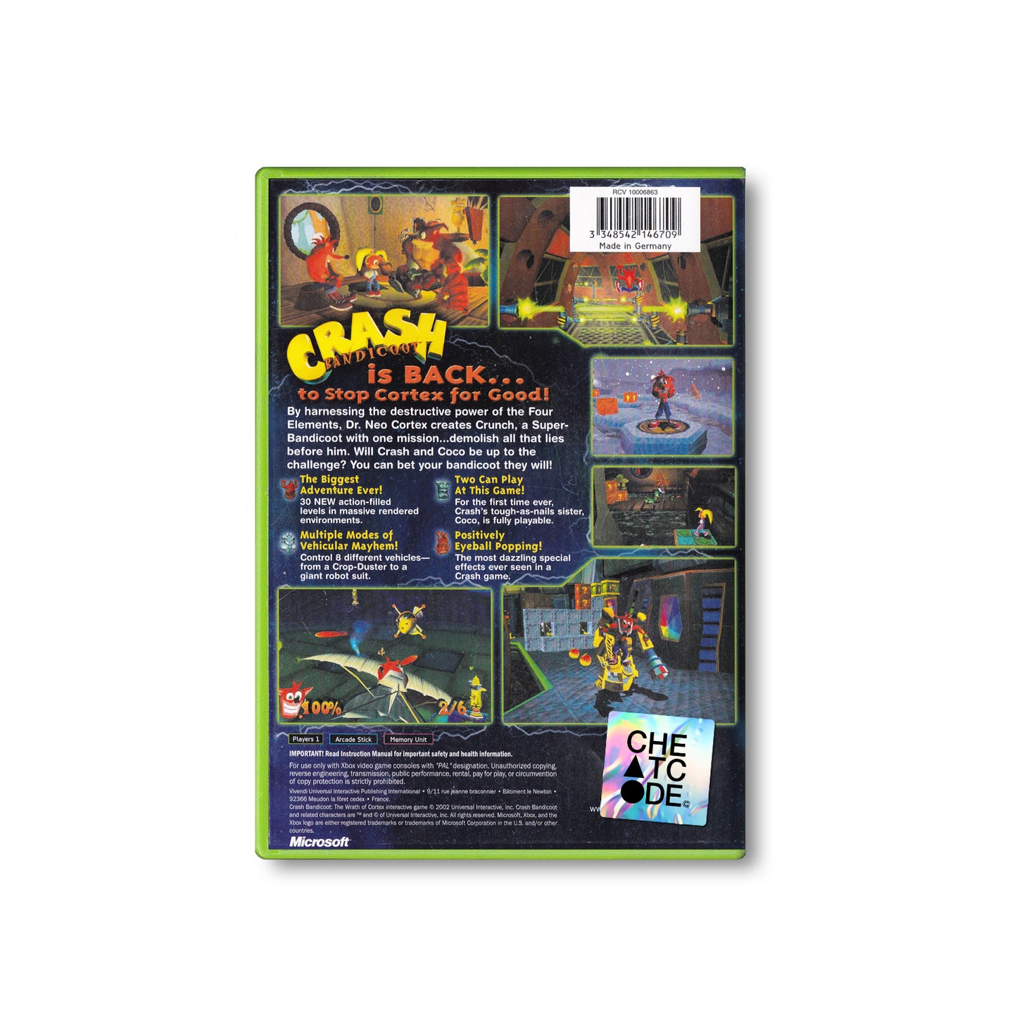 Crash Bandicoot The Wrath of Cortex