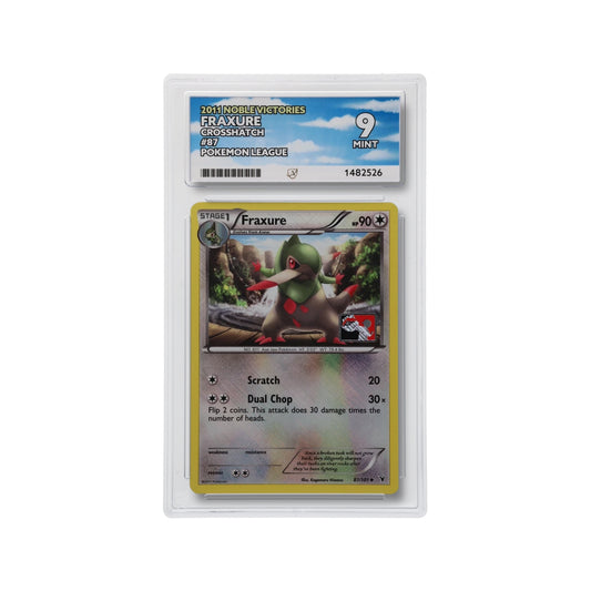 Fraxure - Noble Victories - 87/101 - Crosshatch - Pokemon League - 2011 ACE 9