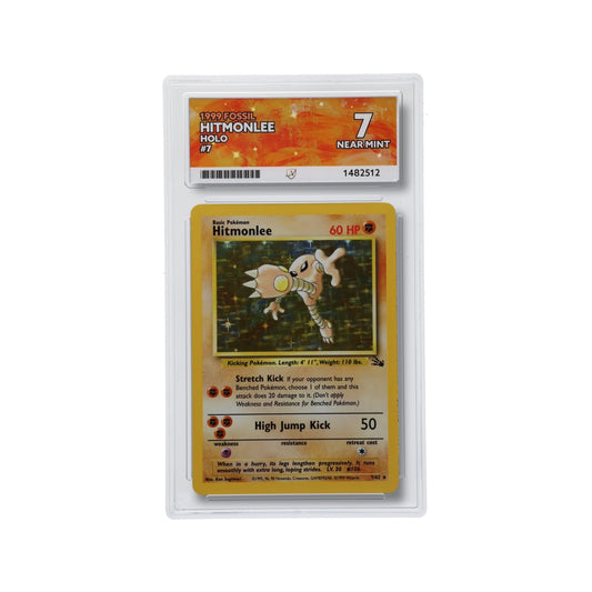 Hitmonlee - Fossil - 7/62 - Holo - 1999 ACE 7