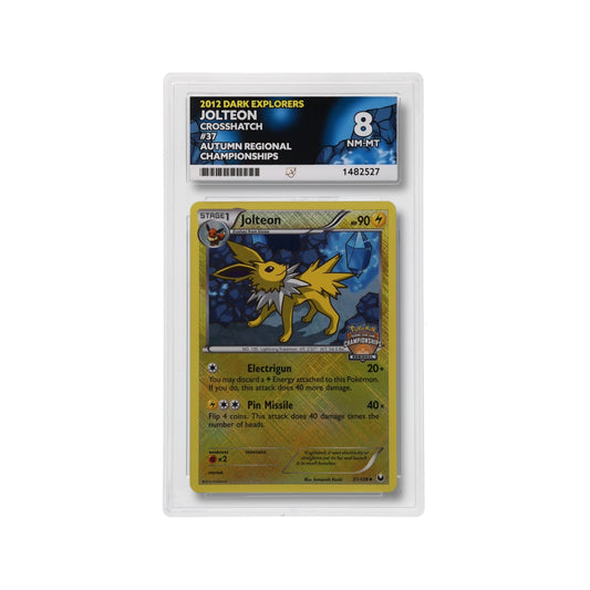 Jolteon - Dark Explorers - 37/108 - Crosshatch - Autumn Regional Championships - 2012 ACE 8