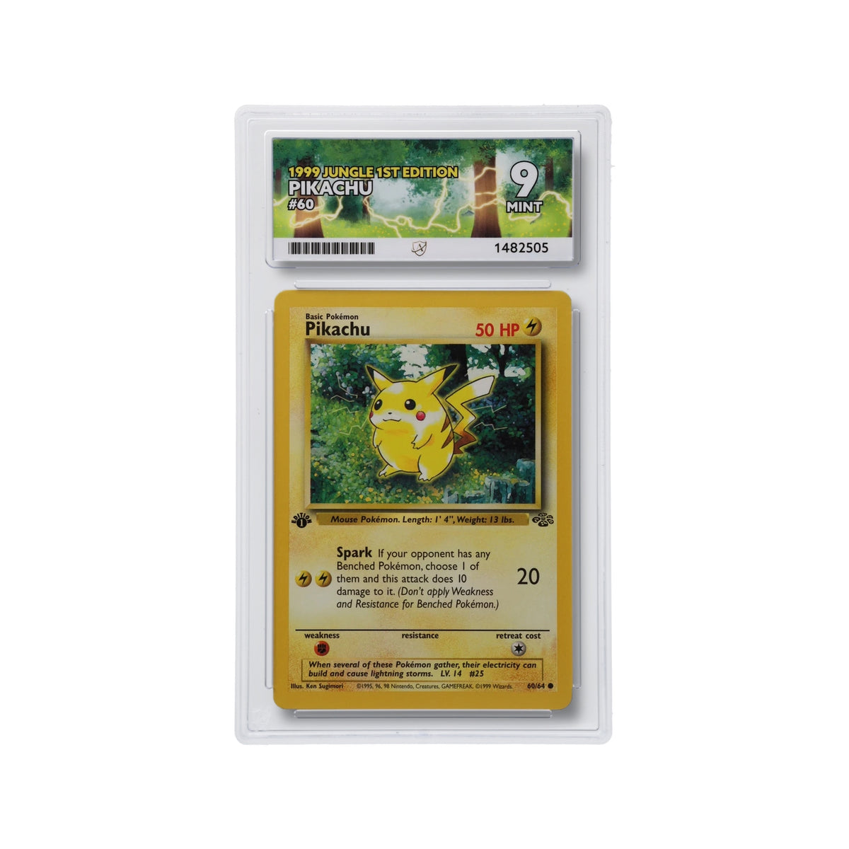 Pikachu - Jungle - 60/64 - 1st Edition - 1999 ACE 9