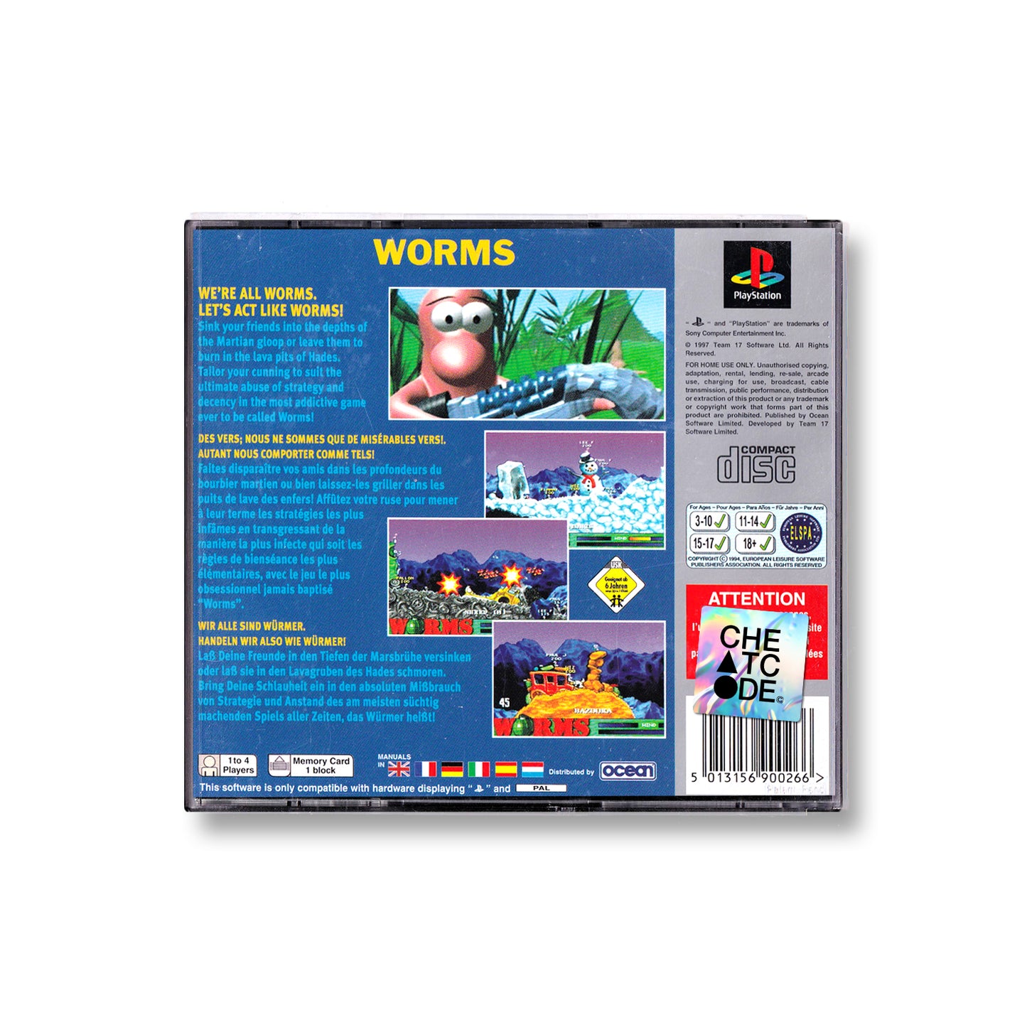 Worms Platinum Edition