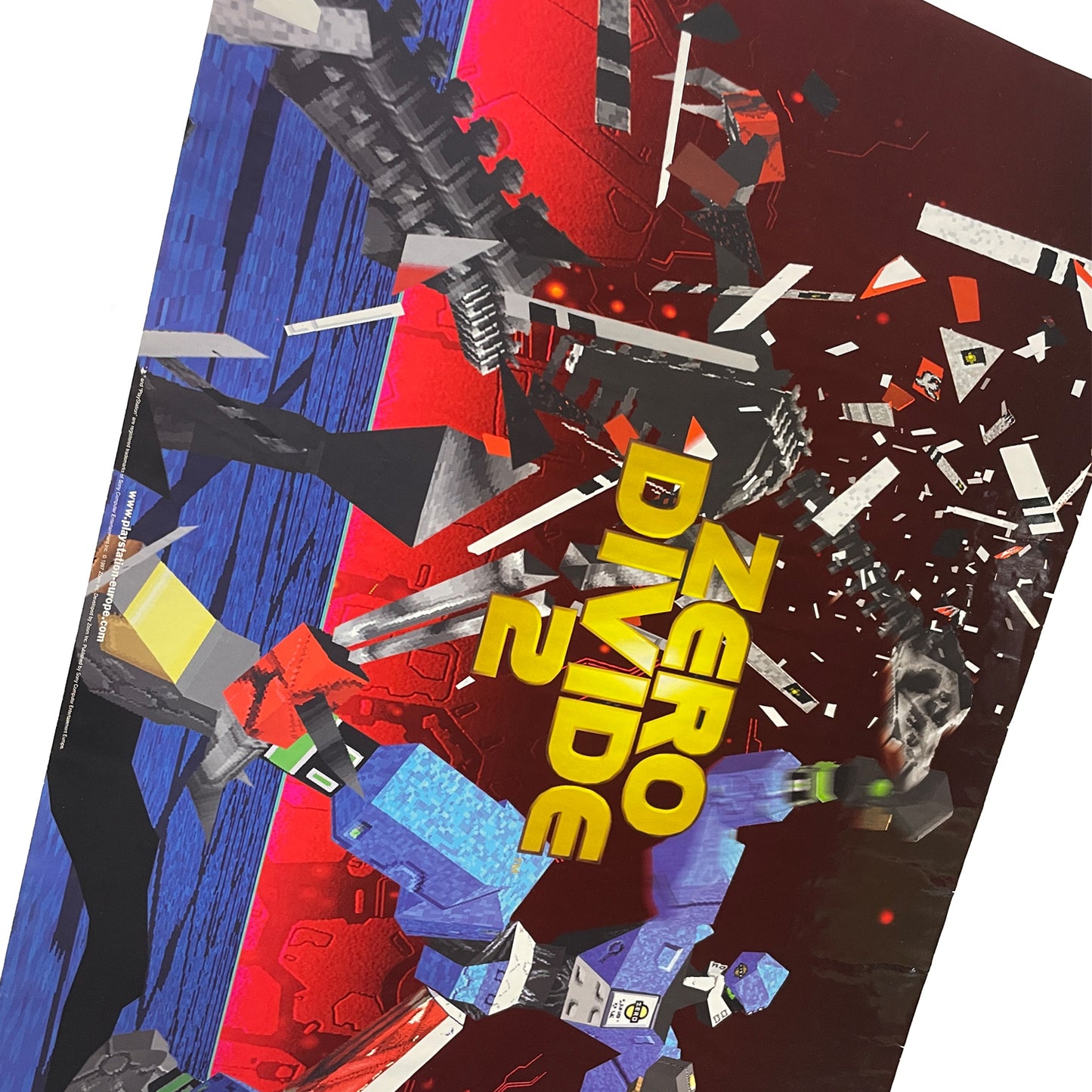 Official Zero Divide 2 1997 Promotional Poster 59cm x 42cm