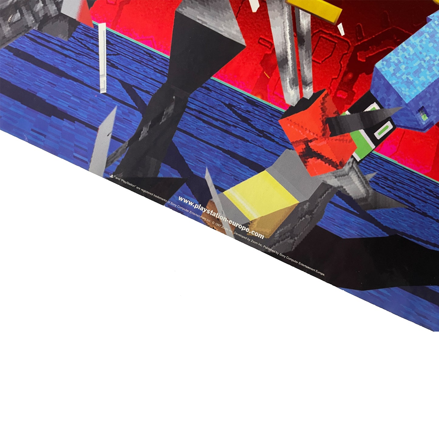 Official Zero Divide 2 1997 Promotional Poster 59cm x 42cm