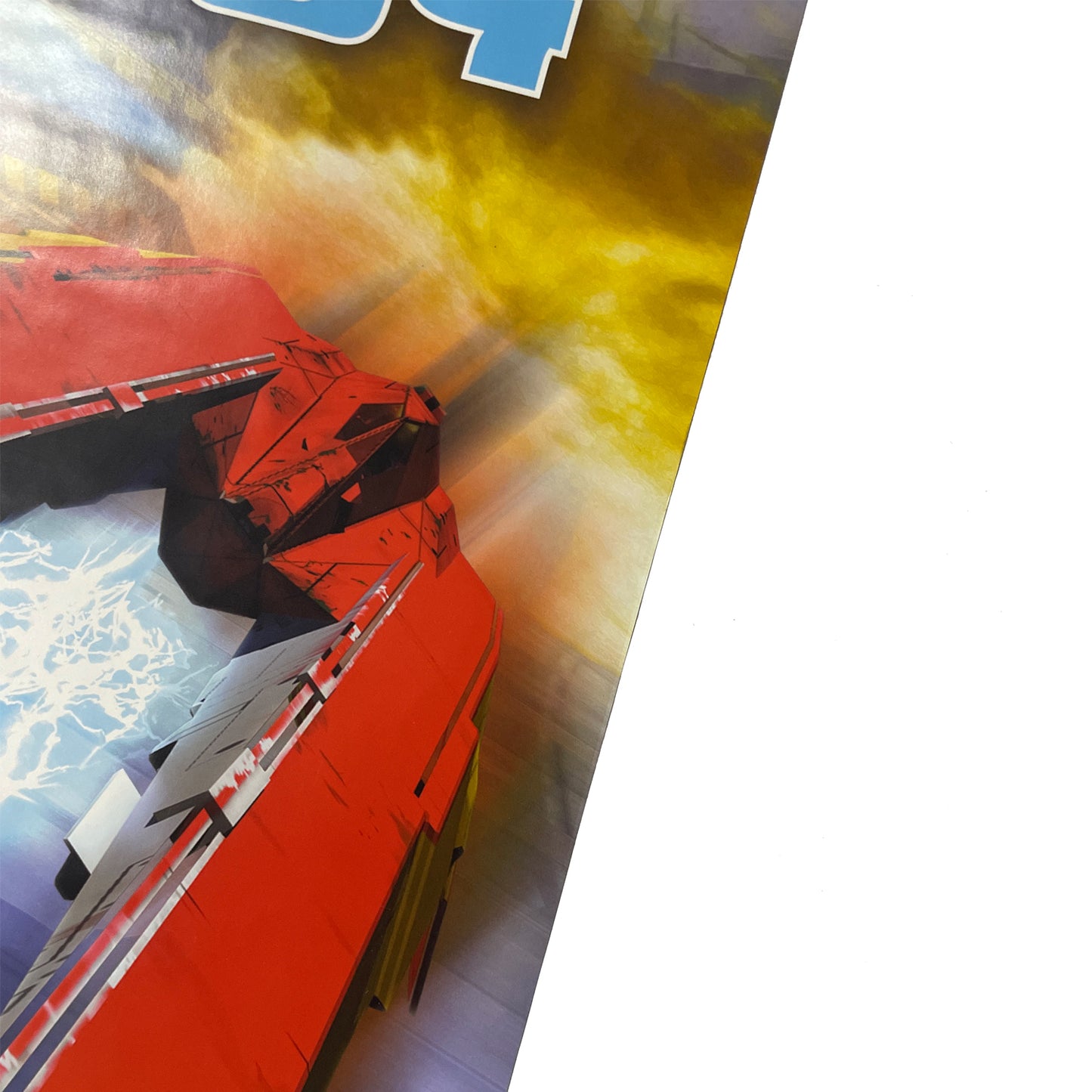 Official Wipeout 64 1998 Promotional Poster 59cm x42cm
